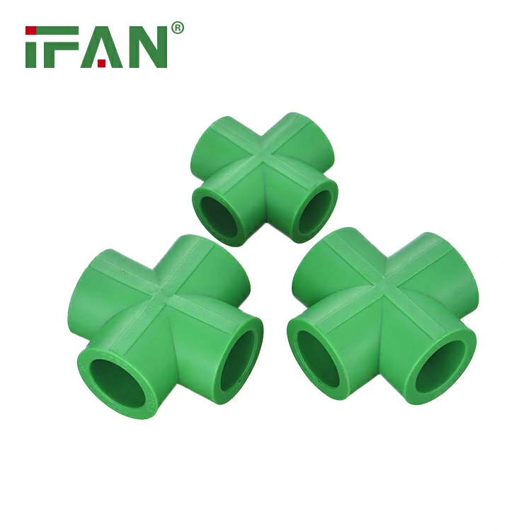 Accesorios de tubería PPR verdes