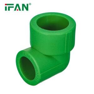Codo reductor de plástico verde PPR de pavo