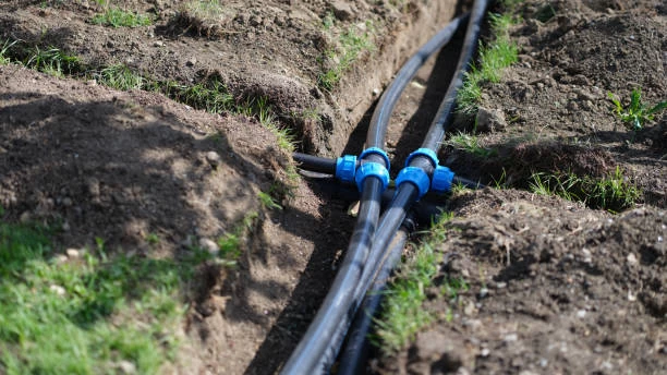 HDPE plastic pipes
