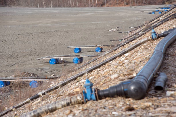 Corrugated HDPE pipes