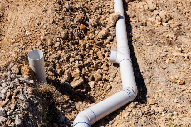 Corrugated HDPE pipe