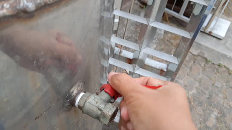 Shut off valves