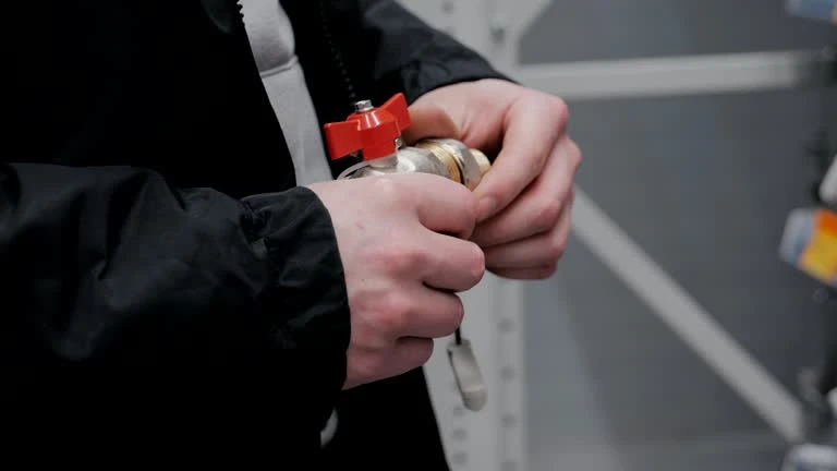 шаровой кран из кованой латуни