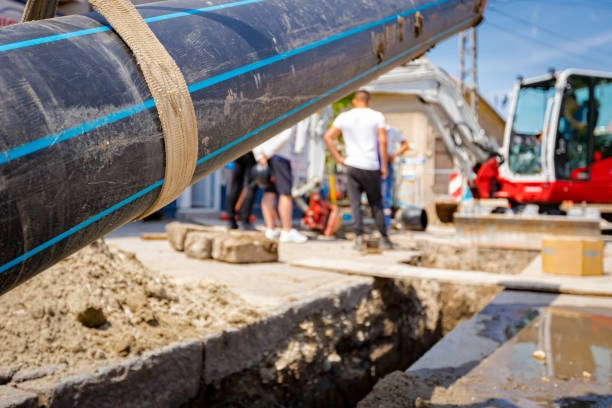 Recycled HDPE Pipes