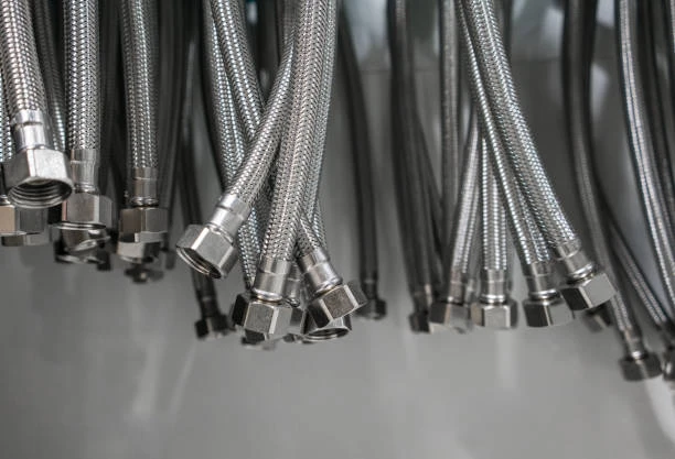 Braided hose pipes