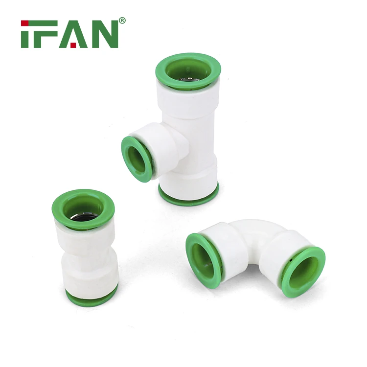 Push to connect fittings