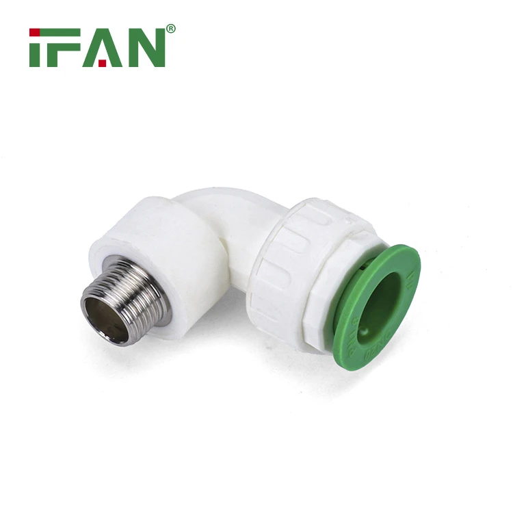 Push to Connect Brass Male Elbow