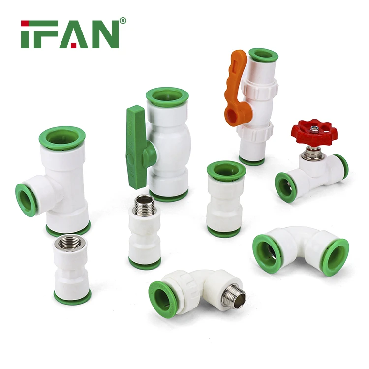 Push to connect fittings