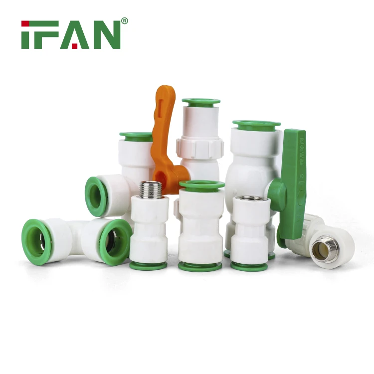 Push to connect fittings