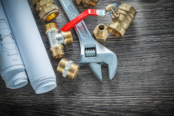Brass fittings for hot water heater