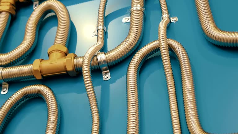 Brass fittings for refrigerator water line