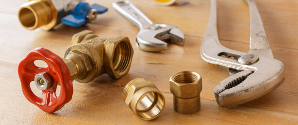 Brass fittings for RV water system