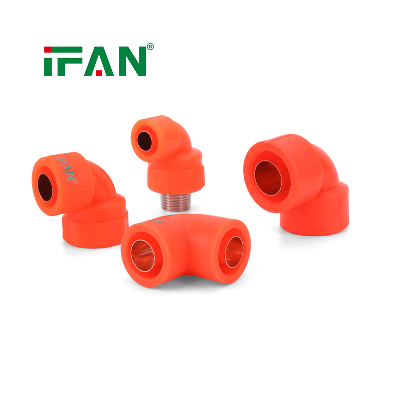 PPR Copper Female/Male Thread Elbow